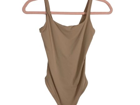 Suuksess Tan Tank Bodysuit- Size S Hot on Sale