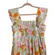 Buddy Love Orange Blue and Pink Floral Dress- Size M (sold out online) For Cheap