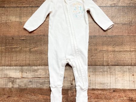 @mumuandmacaroons x Pip Pea Pop White Flamingos Walker Zip Up Outfit- Size 6-9M Hot on Sale