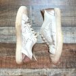 Steven by Steve Madden White Leather Star Sneakers- Size 7 (see notes) For Cheap