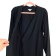 Ingrid & Isabel Black Wrap Robe- Size M (see notes) Discount