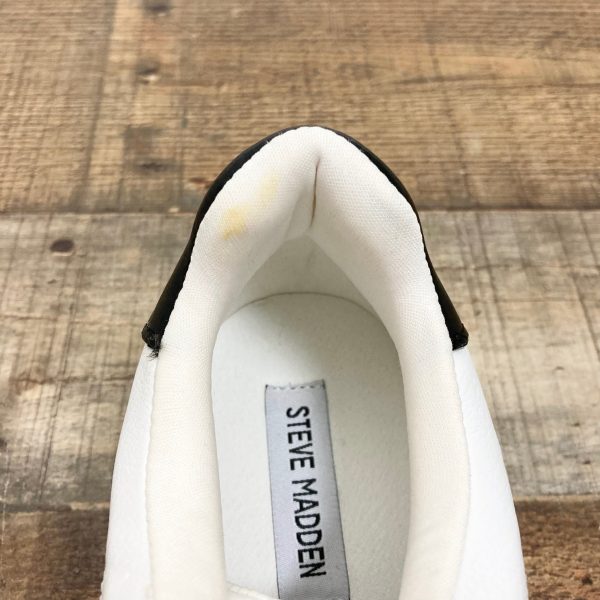 Steve Madden White Sneakers- Size 9.5 (see notes) Online now