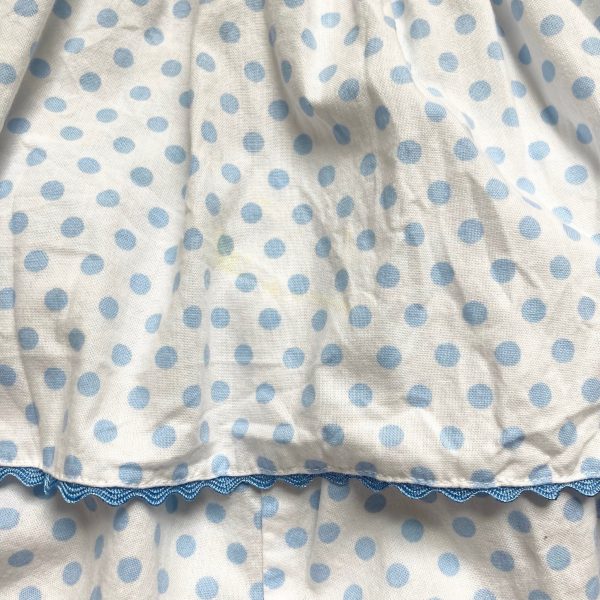 The Smocking Place Blue and White Polka Dot Smocked Shell Short Set- Size 3T (see notes) on Sale