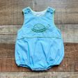 Shrimp & Grits Kids Blue Embroidered Turtle Bubble- Size 3M (sold out online, we have matching dress) Cheap