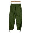 Lepunuo Olive Drawstring Cuff Cargo Pants NWT- Size S (Inseam 29.5”) For Sale