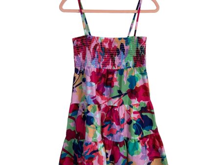 BB Dakota by Steve Madden Multi-Color Dream About Me Smocked Dress NWT- Size M Online now