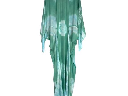 Free People Green Blue White Tie Dye Kimono NWT- Size OS (see notes) Online now