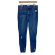 Paige Medium Wash Distressed Margot Crop Jeans- Size 31 (Inseam 26”) Online