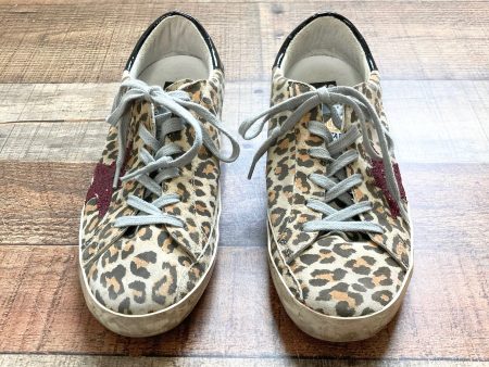 Authentic Pre-Owned Golden Goose Animal Print Sneakers- Size 37 Fashion