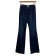 Good American Good Flare Dark Wash Jeans- Size 6 28 (Inseam 33 ) on Sale