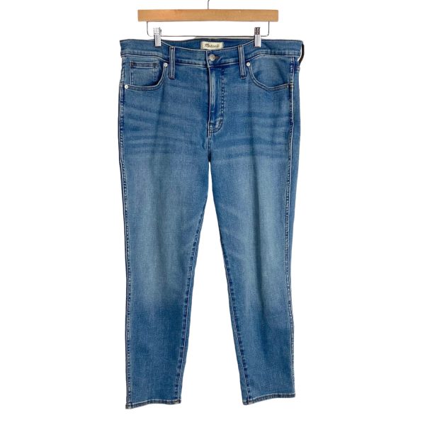 Madewell Mid-Rise Stovepipe Jeans- Size 32 (Inseam 26 ) on Sale