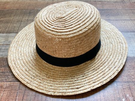 H&M Divided Straw Belted Hat- Size L 58 (see notes) Online