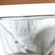 London Jean White Distressed Zipper Cuff Jeans- Size 0 (see notes, Inseam 27”) For Cheap