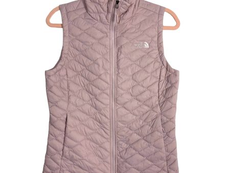 The North Face Pale Mauve Quilted Thermoball Vest- Size S Discount