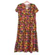 Briton Court Tropical Banana Print Dress NWT- Size L Online Sale