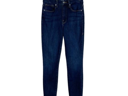 Good American Dark Wash Good Legs Skinny Jeans- Size 4 27 (Inseam 28”) For Cheap