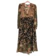 Zara Woman Blush and Black Floral Dress- Size XS For Discount