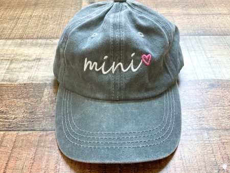 No Brand Grey Mini Adjustable Hat- Fits like Women s XS Cheap