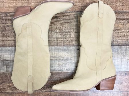 ABLE Tan Western Boots- Size 7.5 (see notes) Online Sale