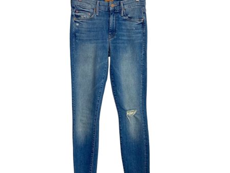 MOTHER Looker Ankle Fray Jeans- Size 25 (Inseam 28”) For Discount