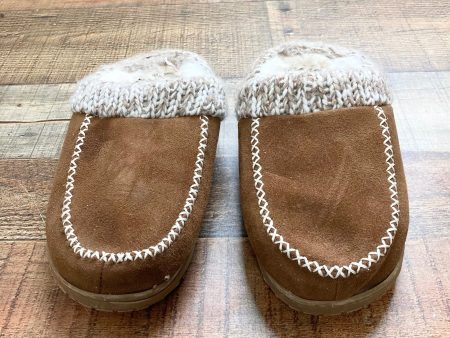 Dearfoams Cozy Comfort Slippers- Size 7 8 Discount