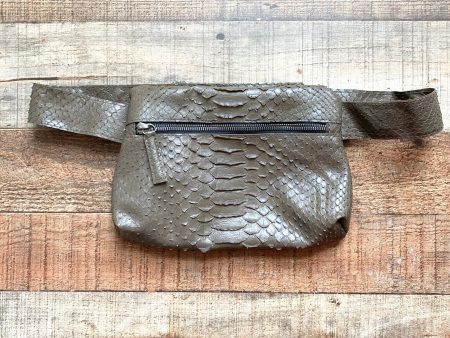 Artifact Eight Brown Leather Fanny Pack Hot on Sale