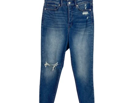 Sofia Rosa Curvy Ankle Distressed Jeans- Size 10S (Inseam 25 ) For Sale