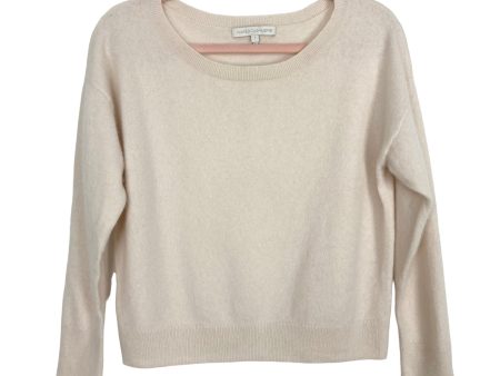 Naked Cashmere Cream 100% Cashmere Boat Neck Sweater- Size S (see notes, we have matching joggers) Online Sale