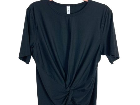 Lululemon Black Crescent Front Twist Tee NWT- Size 8 Fashion