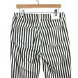 Paige Striped Atley Ankle Flare Jeans- Size 31 (Inseam 26 ) Discount