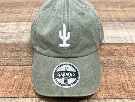 Adams Olive Canvas Cactus Baseball Cap NWT Supply