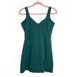 Abercrombie & Fitch Green Sweetheart Traveler Mini Dress- Size M Petite on Sale