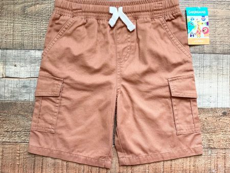 Garanimals Brown Drawstring Cargo Shorts NWT- Size 4T Supply