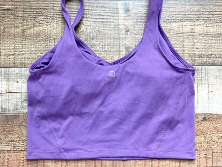 Gilly Hicks Purple Go Recharge Moisture Wicking Padded Sportlette NWT- Size XL (we have matching leggings) Online Hot Sale