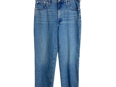 Madewell The Perfect Vintage Light Wash Straight Jeans- Size 32 (Inseam 28 ) Supply