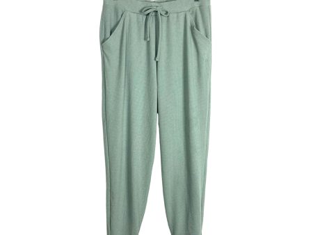 Tommy John Sage Waffle Knit Drawstring Lounge Joggers- Size S (we have matching top) on Sale