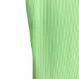 Bobi Neon Green Ribbed Knit Tank Mini Dress- Size S (see notes) Online Sale