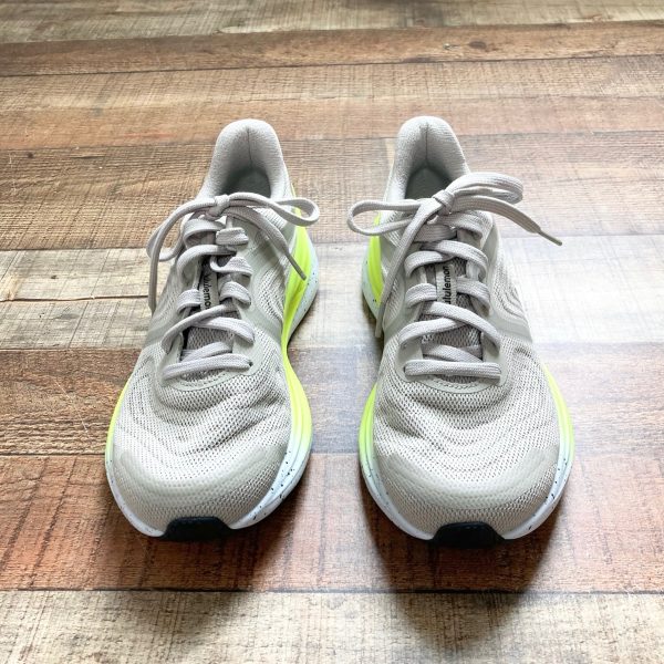 Lululemon Grey Neon Sneakers- Size 8 Online