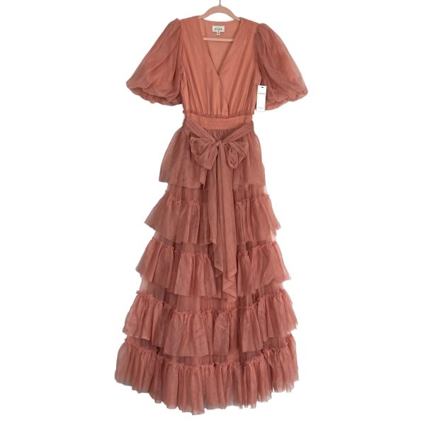 AURA Rose Tulle Dress NWT- Size S For Cheap