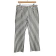 Paige Striped Atley Ankle Flare Jeans- Size 31 (Inseam 26 ) Discount