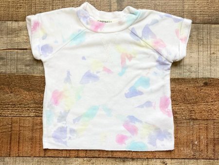 Fairwell Pastel Watercolor Top- Size 6-12M Online now