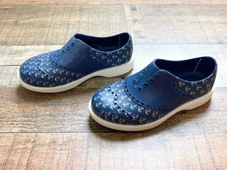 Biion Navy Anchors Slip-On Shoes-Size C11 (see notes) Sale