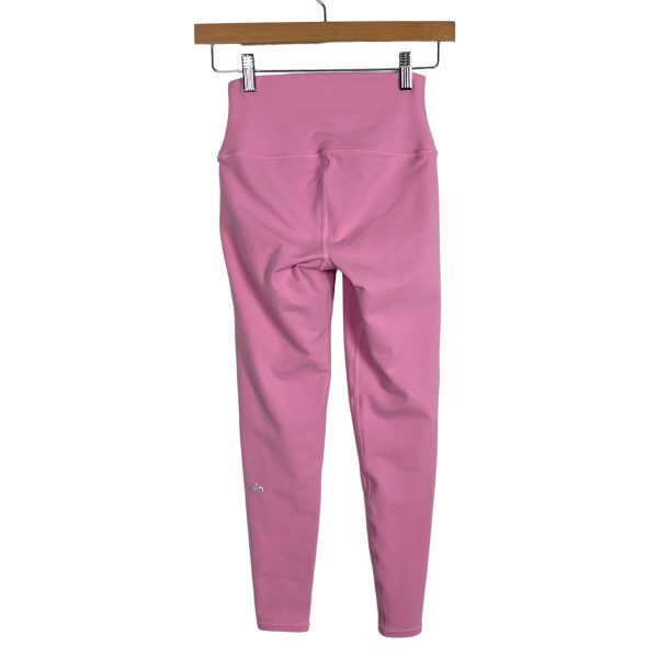 Alo Pink High Waist Leggings- Size XS (Inseam 24”) For Cheap