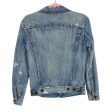 ABLE Distressed Denim Jacket- Size XS on Sale