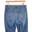 Madewell Medium Wash 10  High-Rise Skinny Raw Hem Jeans- Size 28 (Inseam 28 ) Hot on Sale