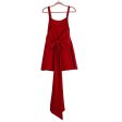 AURA Red Back Bow Dress- Size XS Online Sale