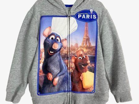 Disneyland Paris Ratatouille Full Zip Hooded Sweatshirt-Size 4 Hot on Sale