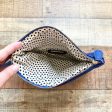 Urban Expressions Blue Weave Foldover Clutch Supply