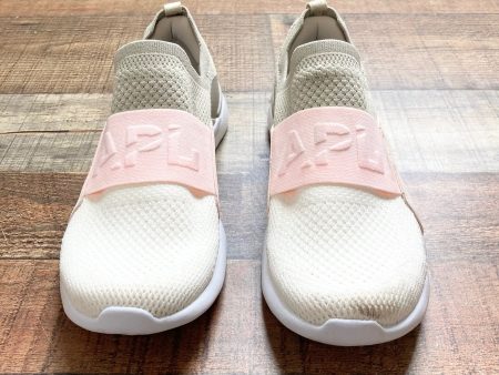 APL Cream Grey Light Pink Sneakers- Size 7.5 (see notes) Discount