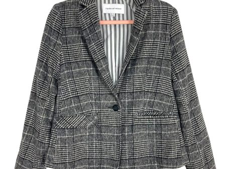 Cupcakes and Cashmere Black White Flannel Blazer- Size 2 (sold out online) Supply